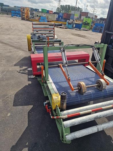 Used Berstorff 150mm dia PIN barrel coldfeed Rubber extruder