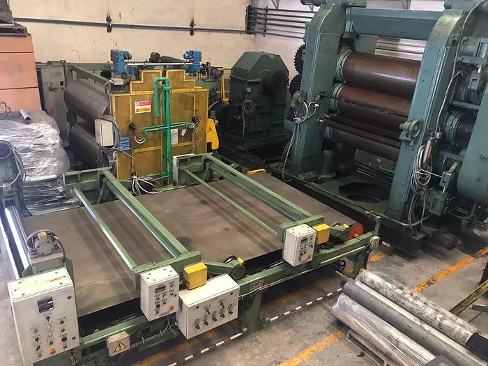 Used Berstorff 150mm dia PIN barrel coldfeed Rubber extruder