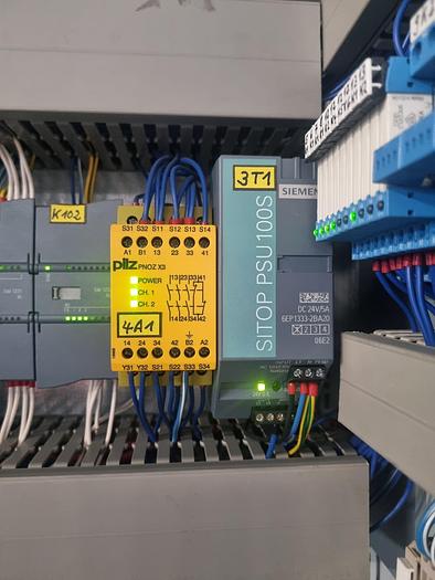 Used Dr Collin 850mm wide x 252mm dia 4 roll inverted L calender