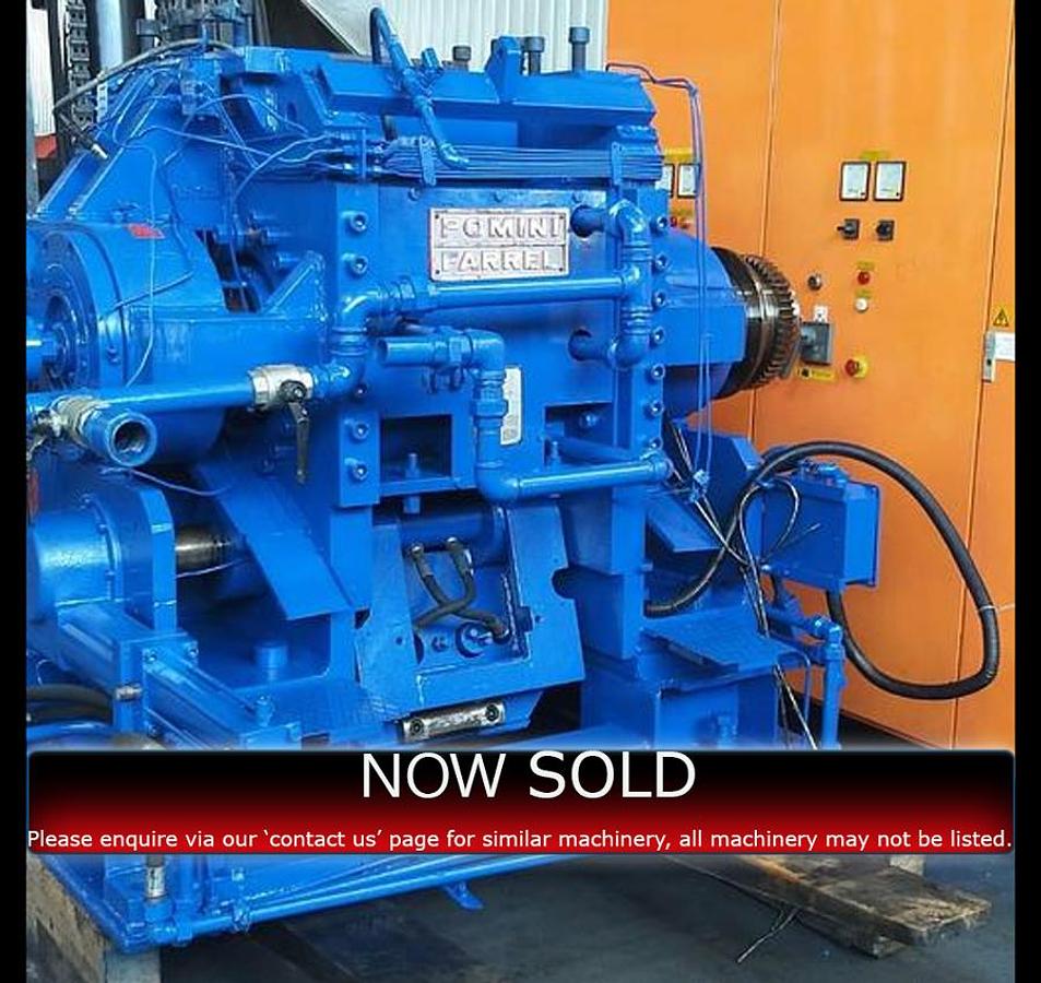 Used Farrel Pomini model F80 banbury mixer