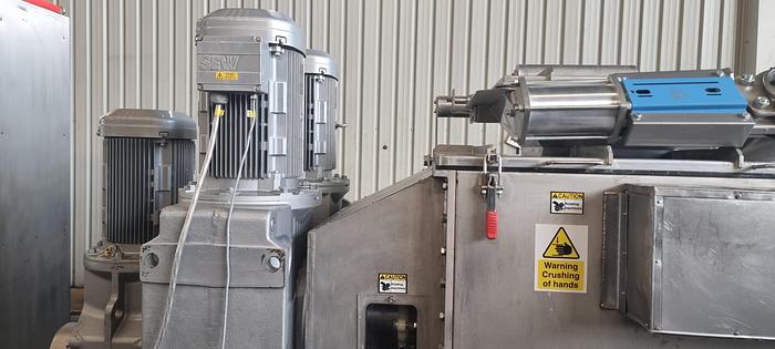 Used WINKWORTH Model ZX500  Double Z-Blade Mixer/Extruder