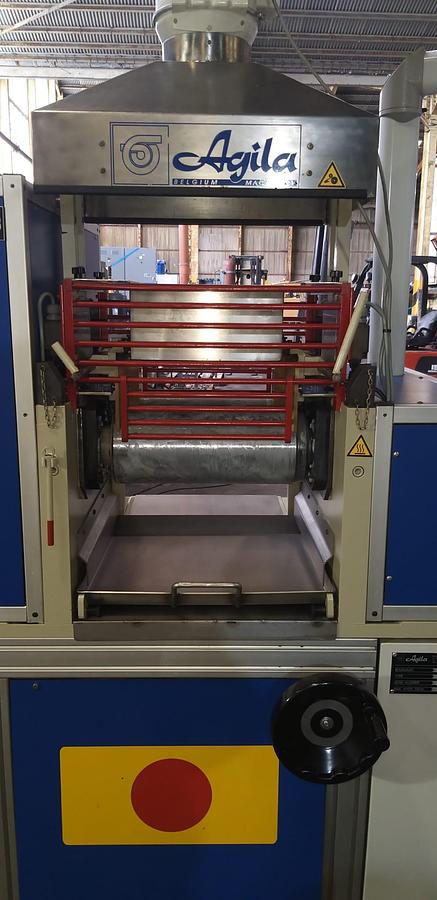 Used Agila (Belgium) Two Roll Lab Mill, Type: LW 150 X 350