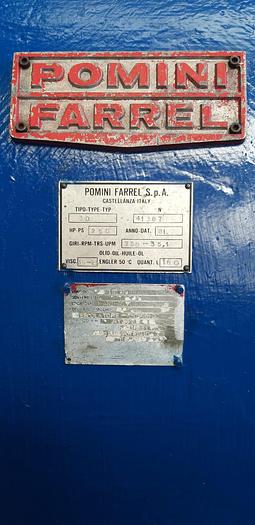 Used Farrel Pomini model F80 banbury mixer