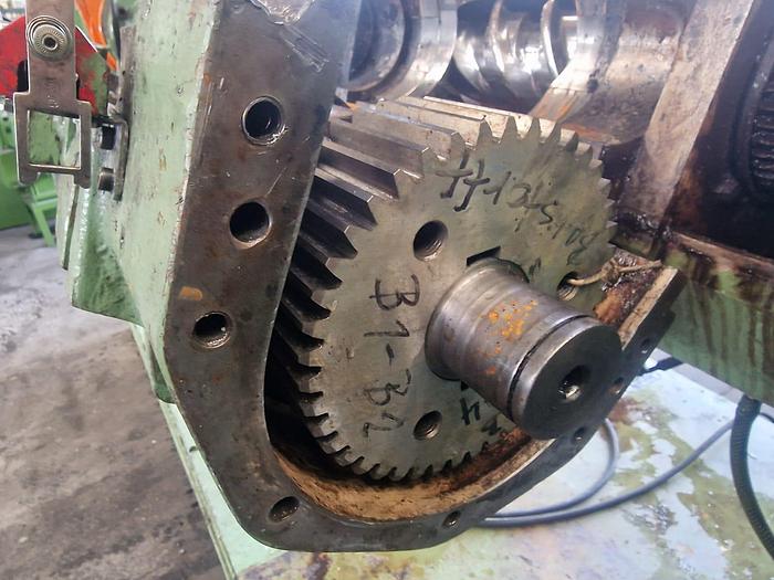 Used Berstorff 150mm dia PIN barrel coldfeed Rubber extruder