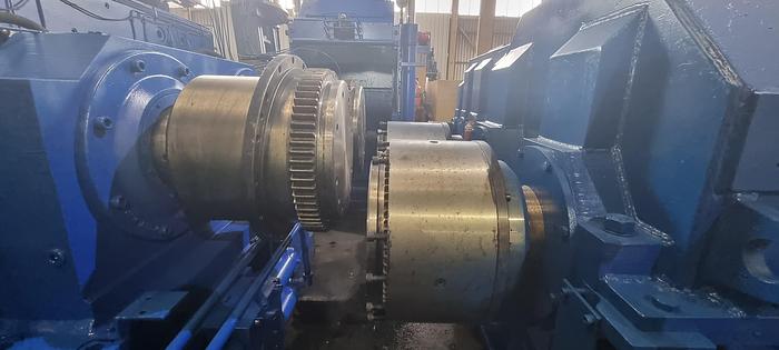 Used Werner & PfleidererModel GK255-N tangential type rubber mixer,