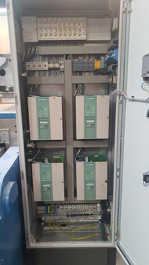 Used Dr Collin 850mm wide x 252mm dia 4 roll inverted L calender