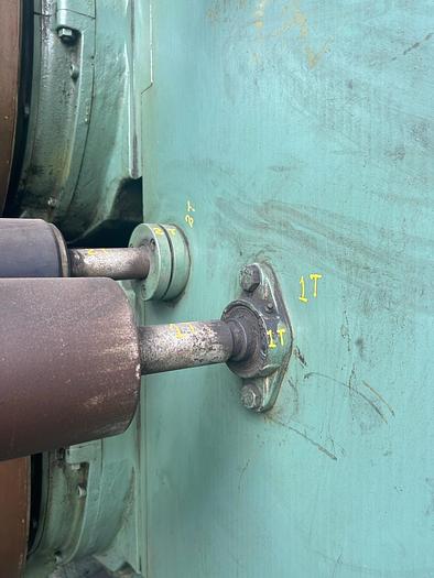 Used Comerio Ercole (Italy) 610mm dia x 1700mm 3 roll vertical stack calender