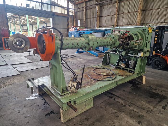 Used Berstorff 150mm dia PIN barrel coldfeed Rubber extruder