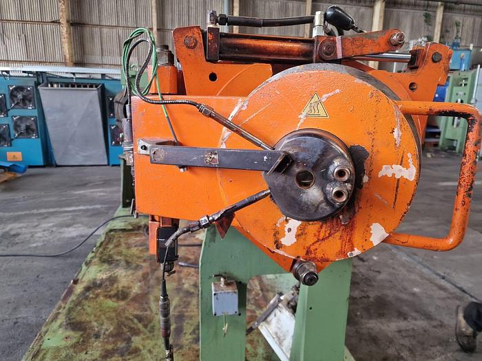 Used Berstorff 150mm dia PIN barrel coldfeed Rubber extruder