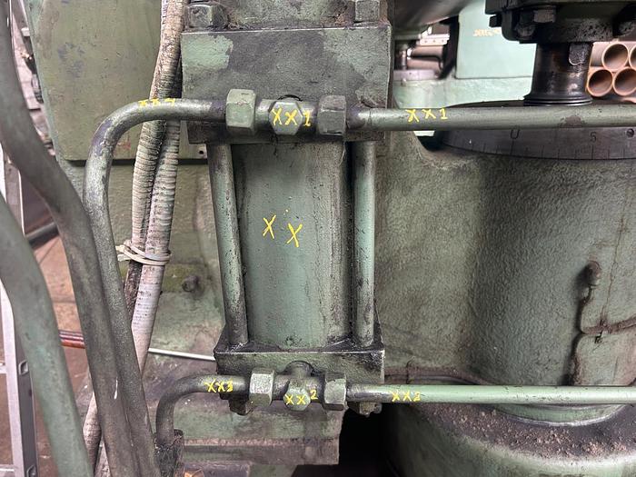 Used Comerio Ercole (Italy) 610mm dia x 1700mm 3 roll vertical stack calender