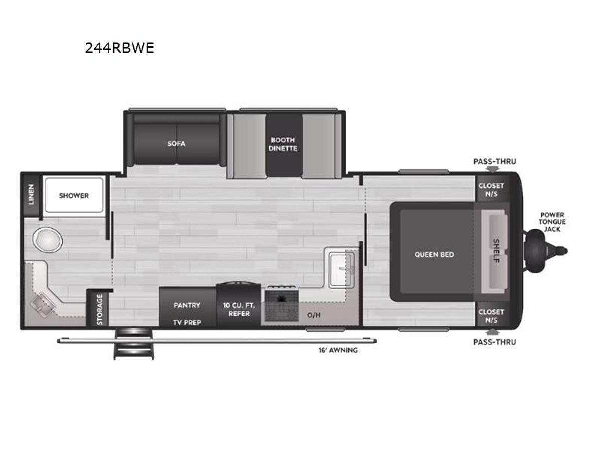 New 2026 Keystone RV Hideout Sport 244RBWE