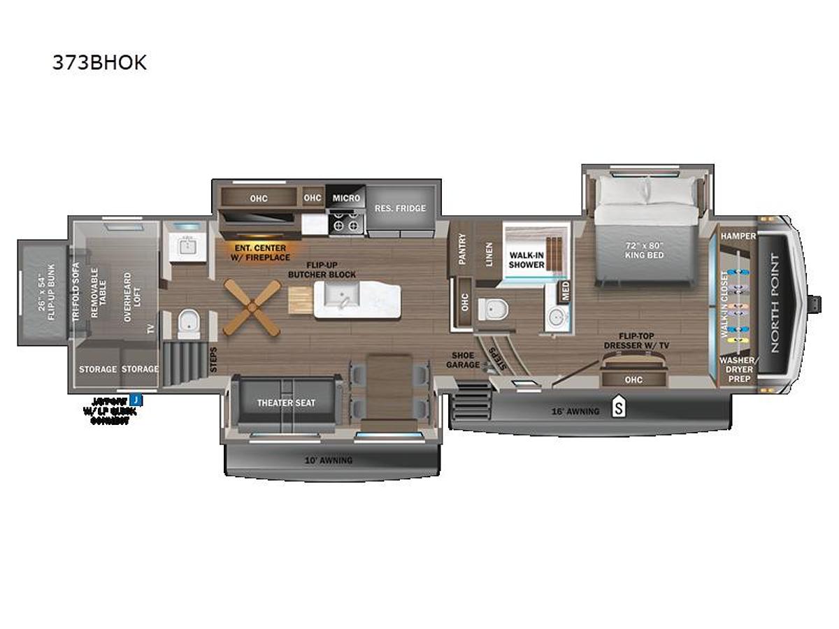 New 2023 Jayco North Point 373BHOK