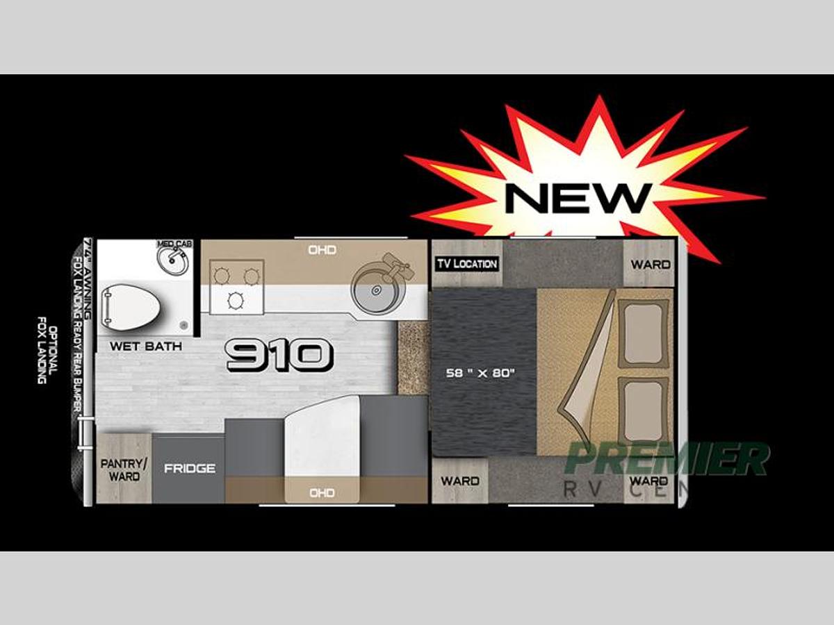 New 2025 Northwood Wolf Creek 910