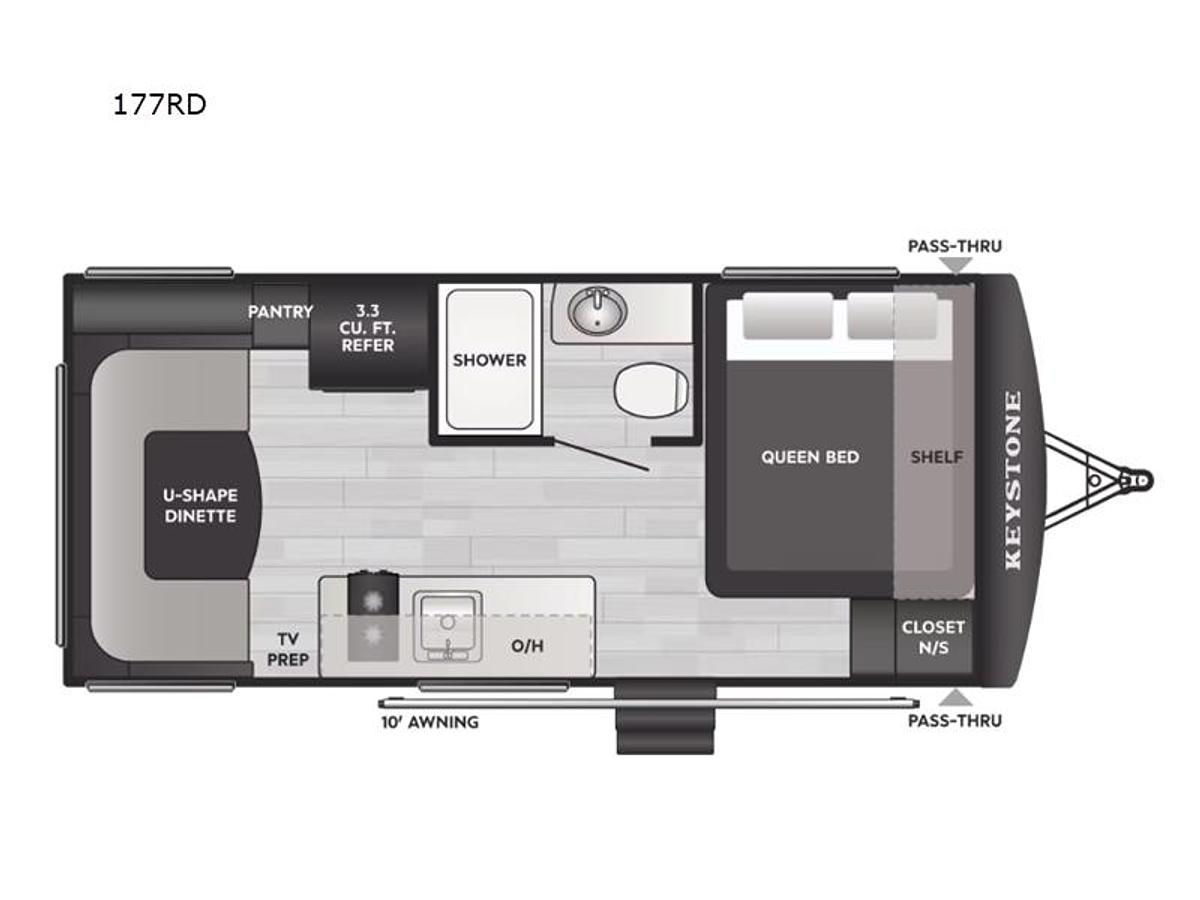 New 2026 Keystone RV Hideout Mini 177RD