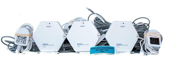 Used Onset ZW-006 HOBO 4-Channel 4 Analog Port Data Node TMC20-HD LOT of 3 (7562) W