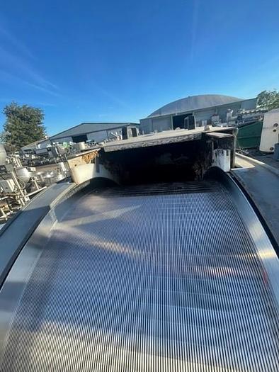 Used Parkson Stainless Steel Roto Strainer Model RSA 2512UBCR