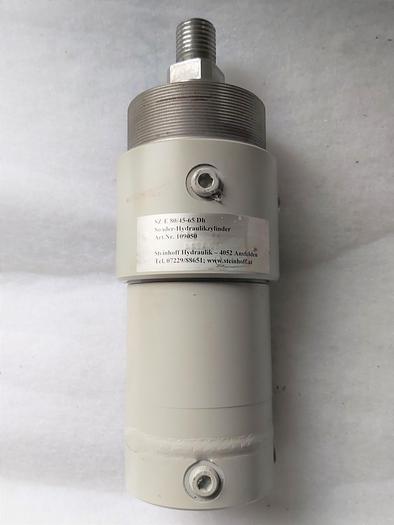 Sonderhydraulikzylinder, doppeltwirkend, SZ-E 80/45-65, Steinhoff neu