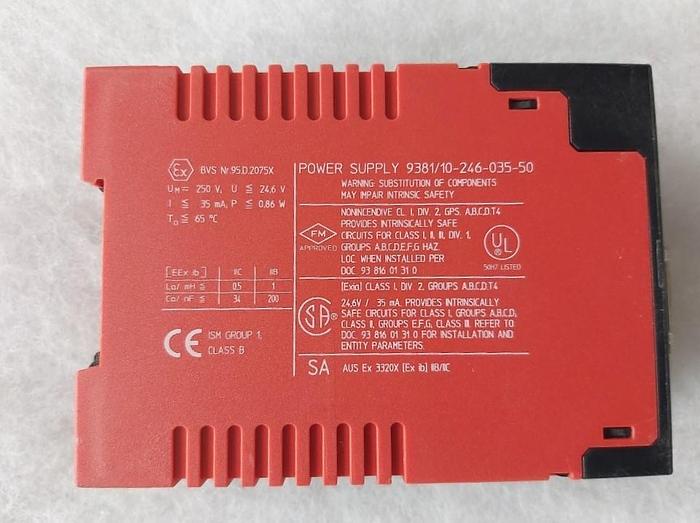 Usato Alimentatore, 9381/10-246-035-50, Eex, R. Stahl, usato sopra