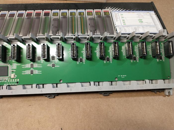 Used AUTOMATION DIRECT P2-15B base 15 slot rail mount productivity 2000 GH113