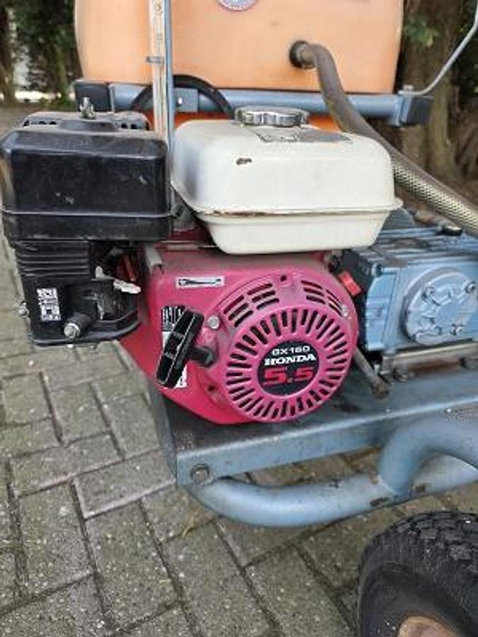 Used Motorvatspuit Empas 400 liter gebruikt