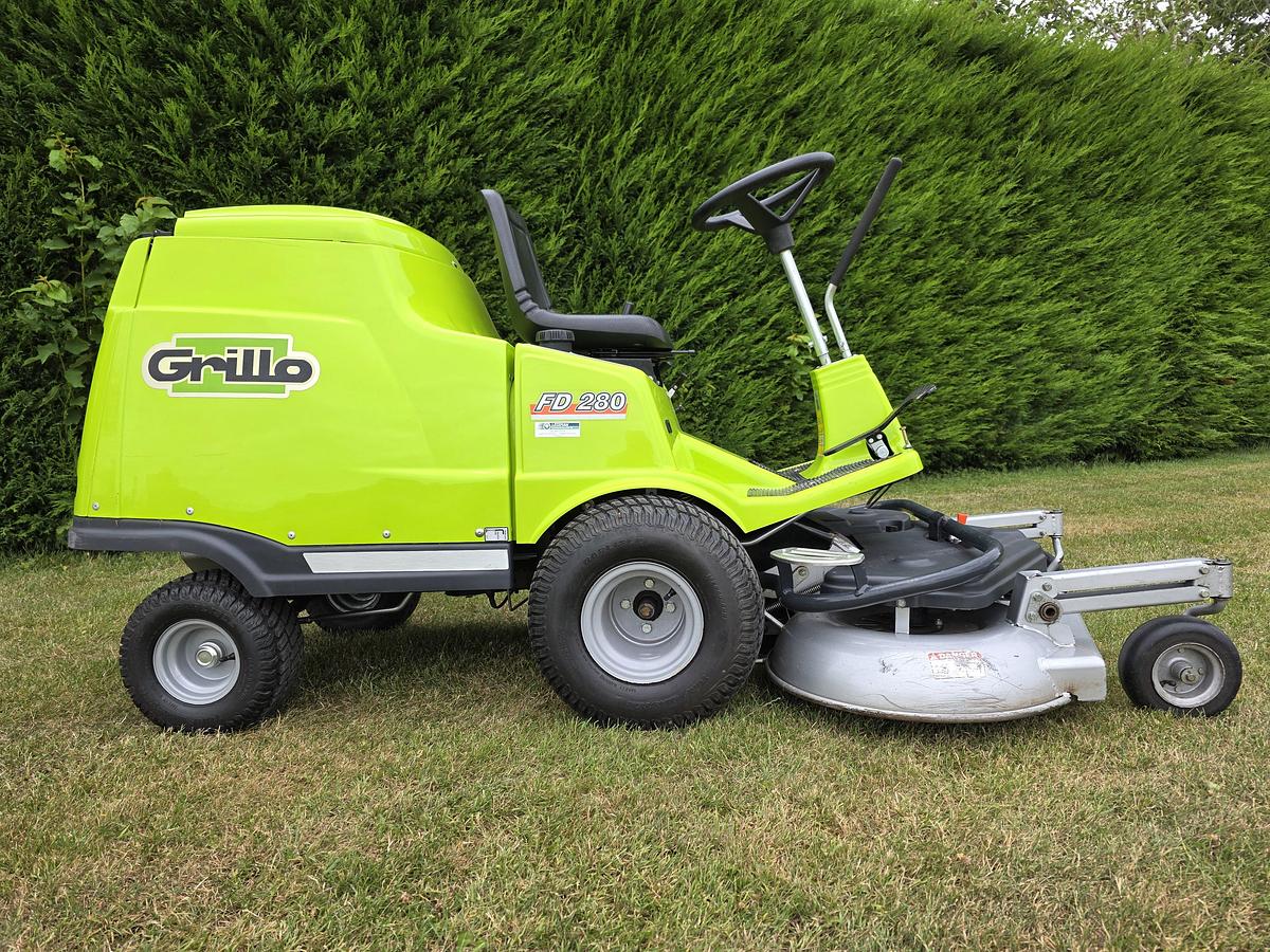 Used Frontmaaier Grillo FD280 benzine gebruikt