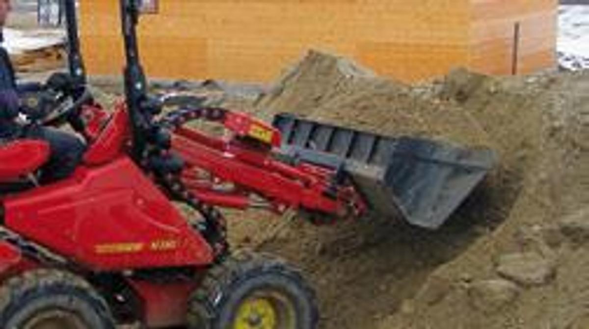 Gianni Ferrari grondbak Turboloader 135 cm.