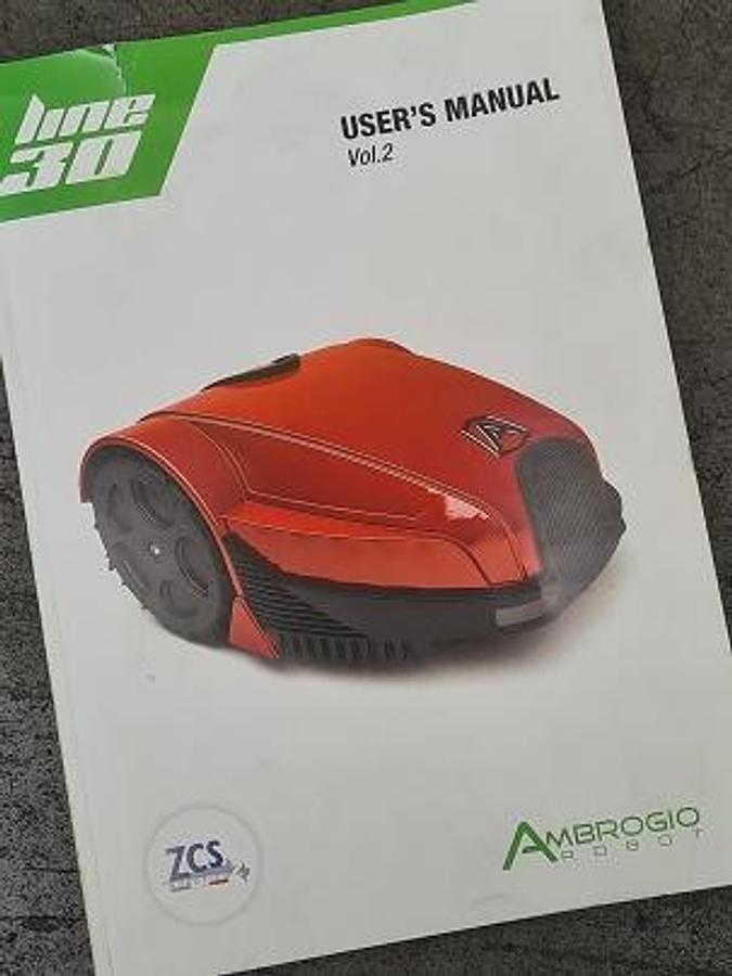 Ambrogio robotmaaier L30DELUXE 25cm. 800m² Demomodel