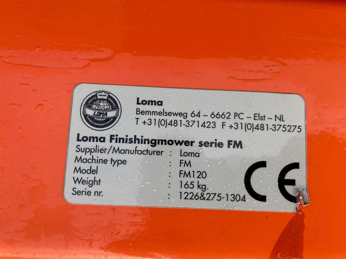 Used Cirkelmaaier Loma 120 cm. gebruikt