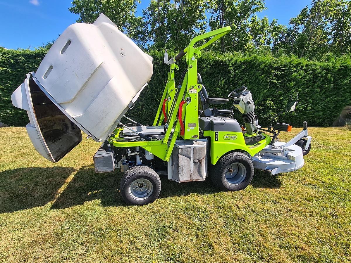 Gebruikt Grillo FD200 frontmaaier met 180cm maadek