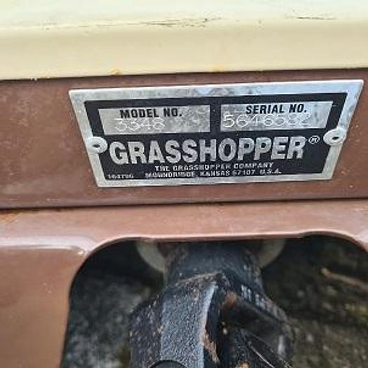 Used Grasshopper maaidek 122cm Z.L. met mulchkit