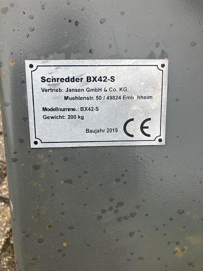 Gebruikt Versnipperaar Jansen BX42S gebruikt