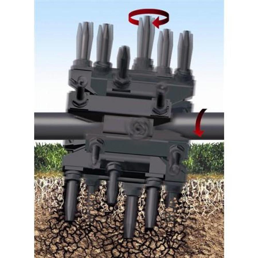 Aera-vator gazonbeluchter 152cm. voor 7-900 serie