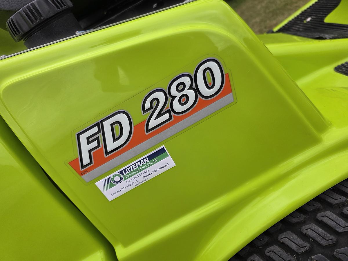Used Frontmaaier Grillo FD280 benzine gebruikt