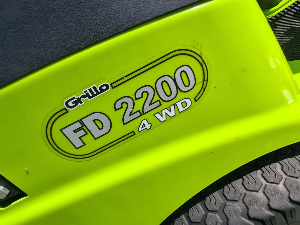 Gebruikt Grillo FD200 frontmaaier met 180cm maadek
