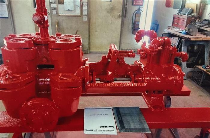 Used 0 Gardner Denver 5x6 Duplex Steam Pump AG Series