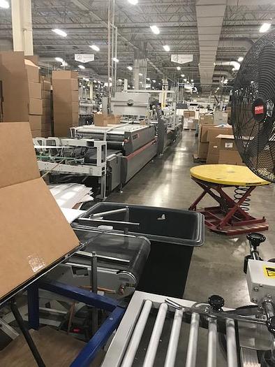 Used 2012 Bobst Expertfold 110-A