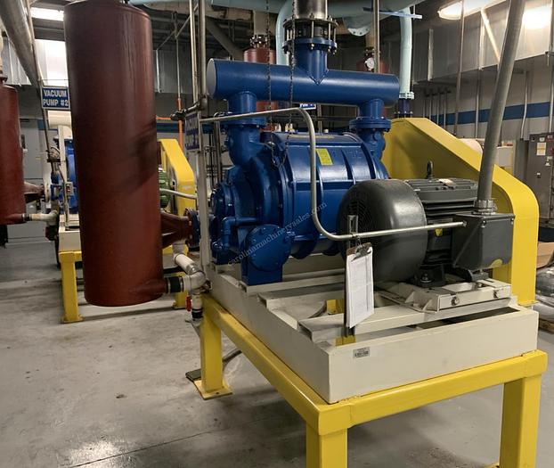 Used Nash 100 HP Vacuum Pump