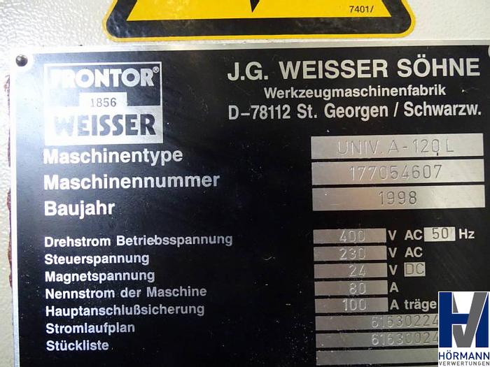 Gebraucht 1998 Weisser Univertor A-120 L