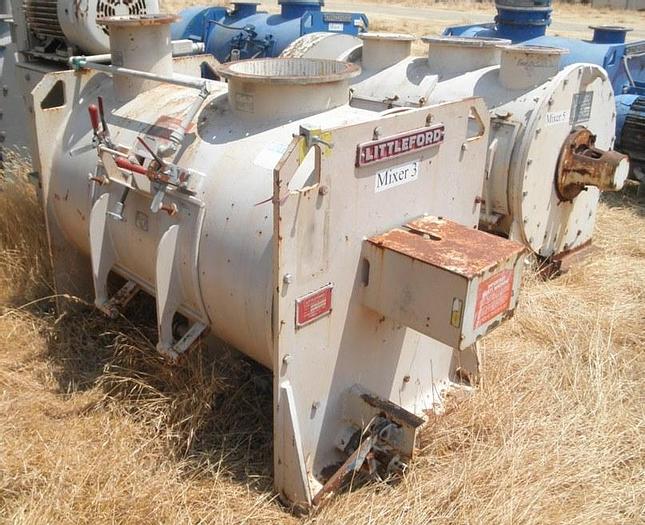 Used Mixer, Littleford, FKM-600D, Porcelain Lined, 25 HP, 22 CF, #S741157