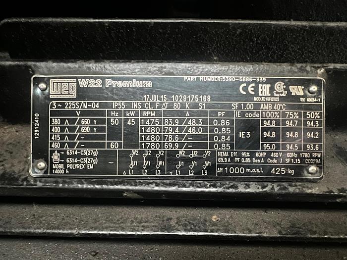 Refurbished Westfalia Decanter centrifuge, Fishmaster type CF 5000