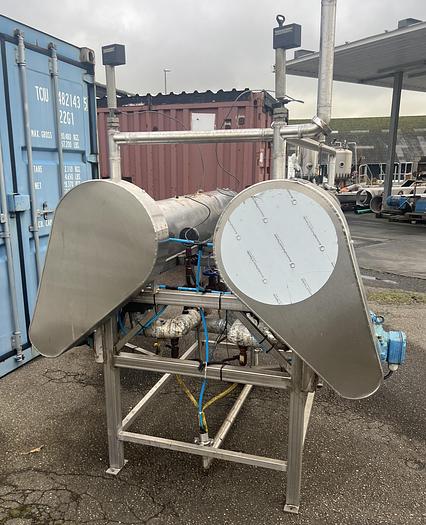 Refurbished CONTHERM Rack with 2 x vertical Contherm unit, type 6"x9"