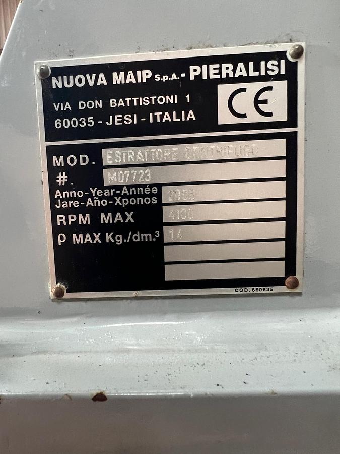 Used 2006 Pieralisi ESTRATTORE CENTRIFUGO