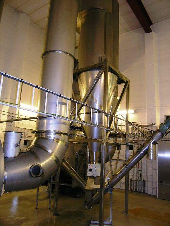 Used Alfa Laval KIX 4 spin flash dryer