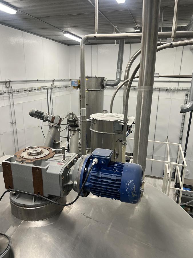 Used Complete Stainless-Steel Powder & Granulate Processing and Packaging Line