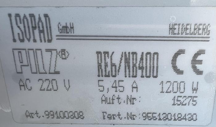 Used HEATING SYSTEM for 6 bottles – Ø 80 mm