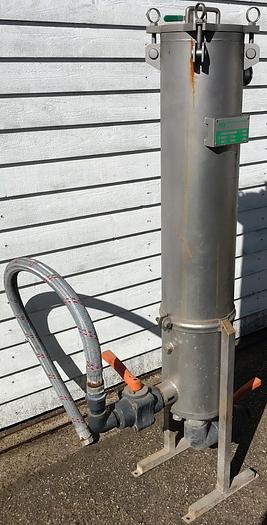 Used 2004 HECO International A/S Cartridge filter PN10