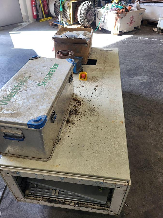 Used 2001 Westfalia Separator GmbH Decanter centrifuge, type CA 458-00-010