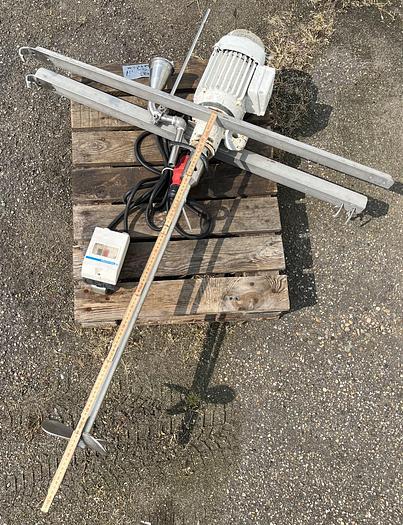 Used 1968 Rühr & Mischtecnik GmbH Anklemm-Rührwerk, type K68