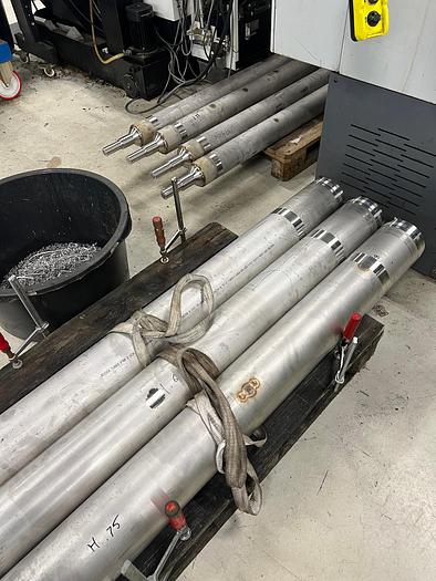 Refurbished Alfa Laval CONTHERM 6×9, surface scraped heat exchanger, SS