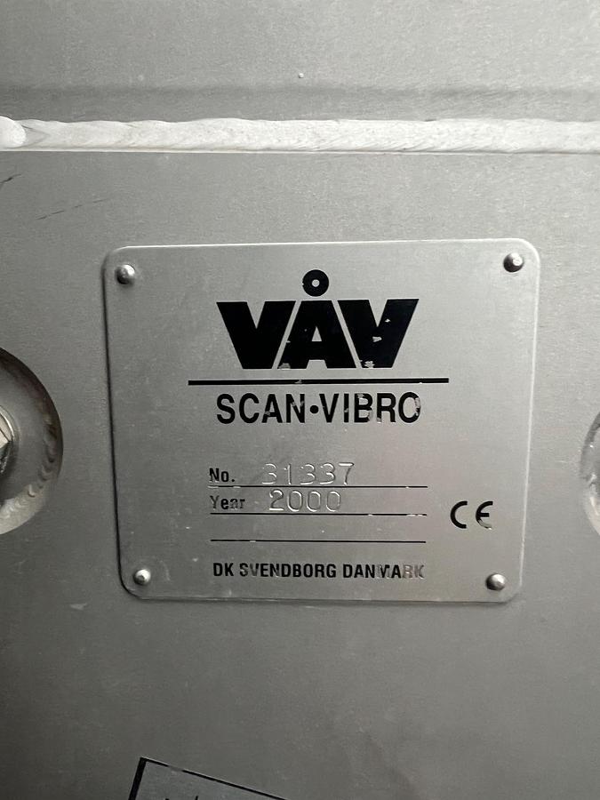 Used 2000 SCAN-VIBRO 2 sieve separation